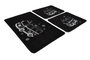 Mijölnir Juego de alfombrillas de baño Multicolor (3 piezas)